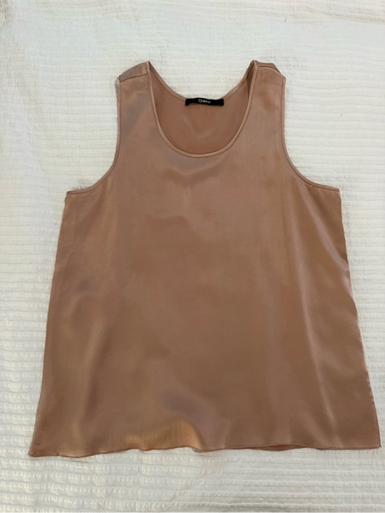 Quince Pants - Set- Quince Women's Silk Pant Set in Dusty Rose EUC C000